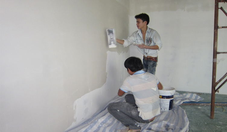 Thợ sơn nhà tại quận Bình Thạnh