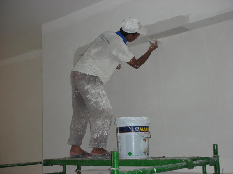 Thợ sơn nhà tại quận Bình Thạnh