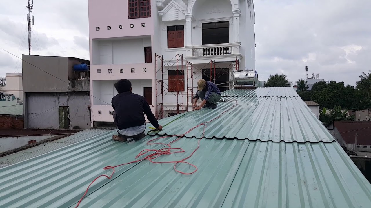 Lợp mái tôn nhà xưởng tại Long Thành