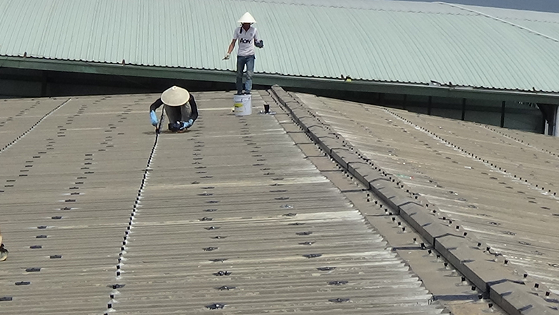 Thợ chống dột mái tôn tại Bình Dương